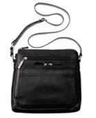 Giani Bernini Handbag, Nappa Leather Front Zip Crossbody