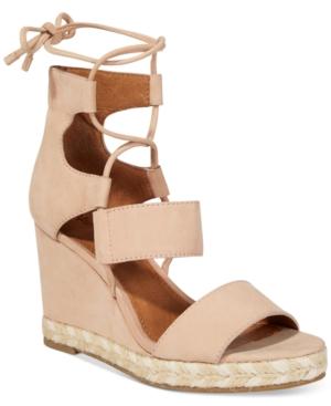 Frye Women's Roberta Ghillie Wedge Sandals Women's Shoes