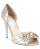 Blue By Betsey Johnson Gown Evening Pumps Women's Shoes
