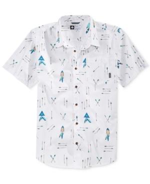 Lrg Men's Broken Arrow Graphic-print Shirt