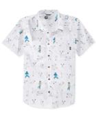 Lrg Men's Broken Arrow Graphic-print Shirt