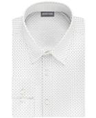 Kenneth Cole Reaction Men's Techni-cole Slim-fit Stretch Print Dress Shirt
