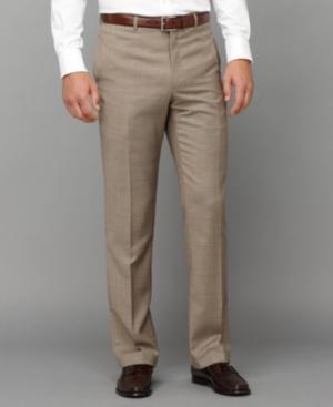 Tommy Hilfiger Pant Tan Sharkskin Trim Fit