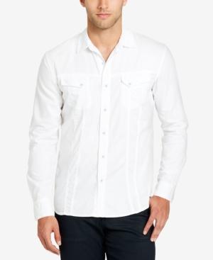 William Rast Men's Dual-pocket Shirt