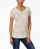 Style & Co Graphic-print T-shirt, Only At Macy's