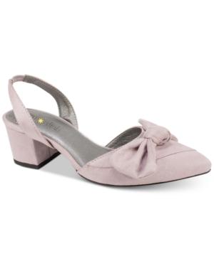 Seven Dials Harr Slingback Block-heel Pointed-toe Pumps Women's Shoes