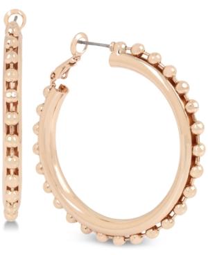 Bcbg Ball Chain Hoop Earrings