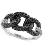 Effy Diamond Interlock Ring (1 Ct. T.w.) In 18k White Gold