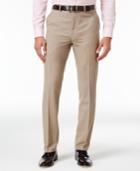 Sean John Men's Slim-fit Tan Neat Pants