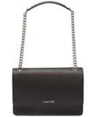 Calvin Klein Hayden Leather Shoulder Bag