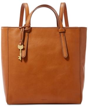 Fossil Camilla Convertible Leather Backpack