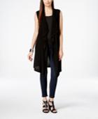 Inc International Concepts Draped Duster Vest, Only At Macy's