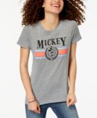 Modern Lux Juniors' Disney Mickey Mouse High-low Graphic T-shirt