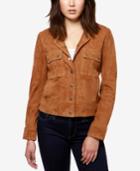 Lucky Brand Suede Moto Jacket