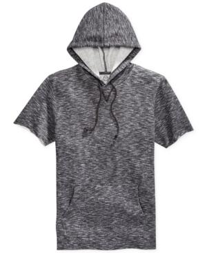 American Rag Men's Marled Short-sleeve Hoodie