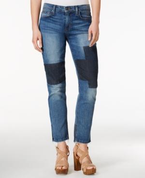 Joe's Jeans Ex Love Patchwork Straight-leg Jeans, Jenni Wash