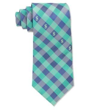 Eagles Wings Seattle Mariners Checked Tie