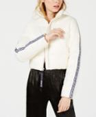 Juicy Couture Repeat Logo Zip Puffer Jacket
