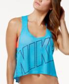 Nike Graphic Crop-top Racerback Cover-up Women's Swimsuit
