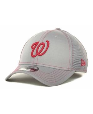 New Era Washington Nationals Gray Neo 39thirty Cap