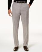 Sean John Men's Classic-fit Stretch Gray Pinstripe Suit Pants