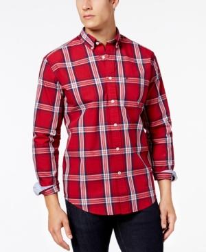 Tommy Hilfiger Men's Custom-fit Lewis Plaid Shirt