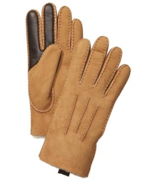 Ugg Men's Sheepskin Touchscreen Compatible Gloves