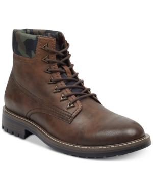 Guess Men's Rutland Camo-collar Boots Men's Shoes