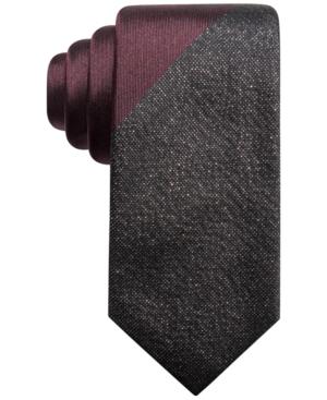 Alfani Men's Panel Slim Tie, Created For Macy's