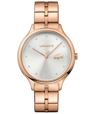 Lacoste Women's Constance Rose Gold-tone Stainless Steel Bracelet Watch 38mm