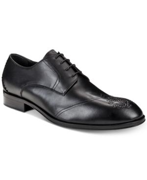 Roberto Cavalli Men's Stud Crest Wingtip Oxfords Men's Shoes