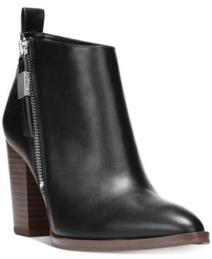 Circus By Sam Edelman Blythe Stacked-heel Booties Women's Shoes