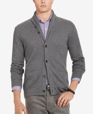 Polo Ralph Lauren Men's Jacquard Fleece Shawl Cardigan
