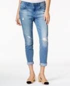 Maison Jules Ripped Slim Boyfriend Jeans, Only At Macy's