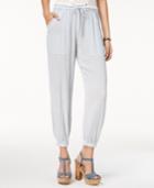 American Rag Juniors' Striped Soft Ankle Pants, Created For Macy's