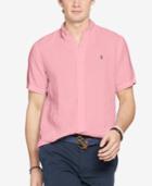 Polo Ralph Lauren Men's Linen Short-sleeve Shirt