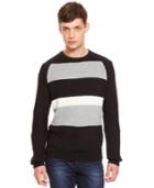 Kenneth Cole New York Colorblocked Stripe Sweater