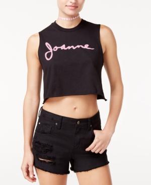 Lady Gaga Joanne Tour Juniors' Cotton Crop Muscle Tank