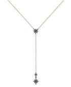 I.n.c. Two-tone Pave Star Lariat Necklace, Created For Macy's