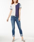 Hudson Jeans Tally Cuffed Crop Skinny Jeans