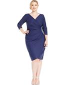 Alex Evenings Plus Size Embellished Sheath Dress