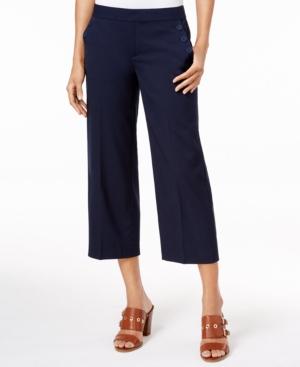 Tommy Hilfiger Cropped Wide-leg Sailor Pants