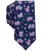 Bar Iii Men's Cana Floral Skinny Tie, Created For Macy's