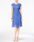 Alfani Petite Lace A-line Dress, Only At Macy's