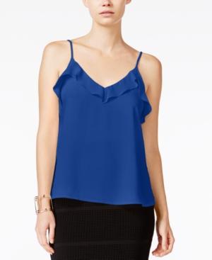 Bar Iii Ruffled Camisole, Created For Macy's