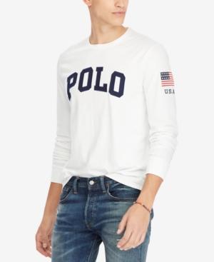 Polo Ralph Lauren Men's Custom Slim Fit T-shirt, A Macy's Exclusive Style