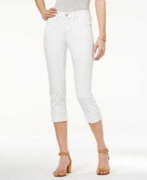 Nydj Dayla Tummy-control Cuffed Capri Jeans