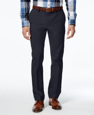 Club Room Men's Flat-front Chinos, Classic Fit, Only At Macy's