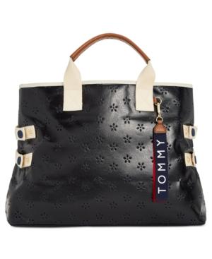 Tommy Hilfiger Classic Tommy Perforated Extra-large Tote