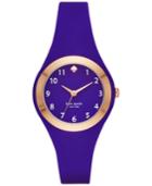 Kate Spade New York Women's Rumsey Bright Cobalt Blue Silicone Strap Watch 30mm Ksw1306